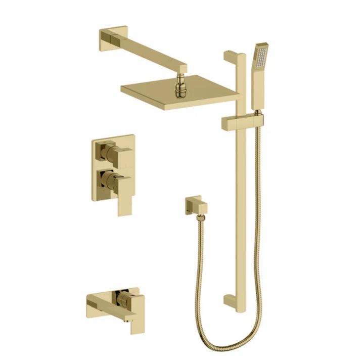 ZLINE Bliss Shower System with 16-Inch Oversized Rainfall Shower Head (BLS-SHS16 Series)