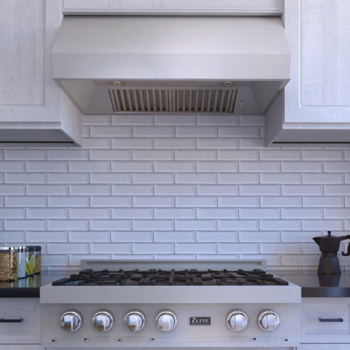 ZLINE 30 in. DuraSnow® Finished Under Cabinet Range Hood, 8685S-30