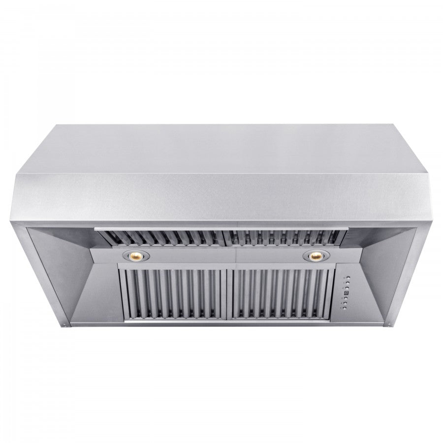 ZLINE 36 in. DuraSnow® Finished Under Cabinet Range Hood, 8685S-36