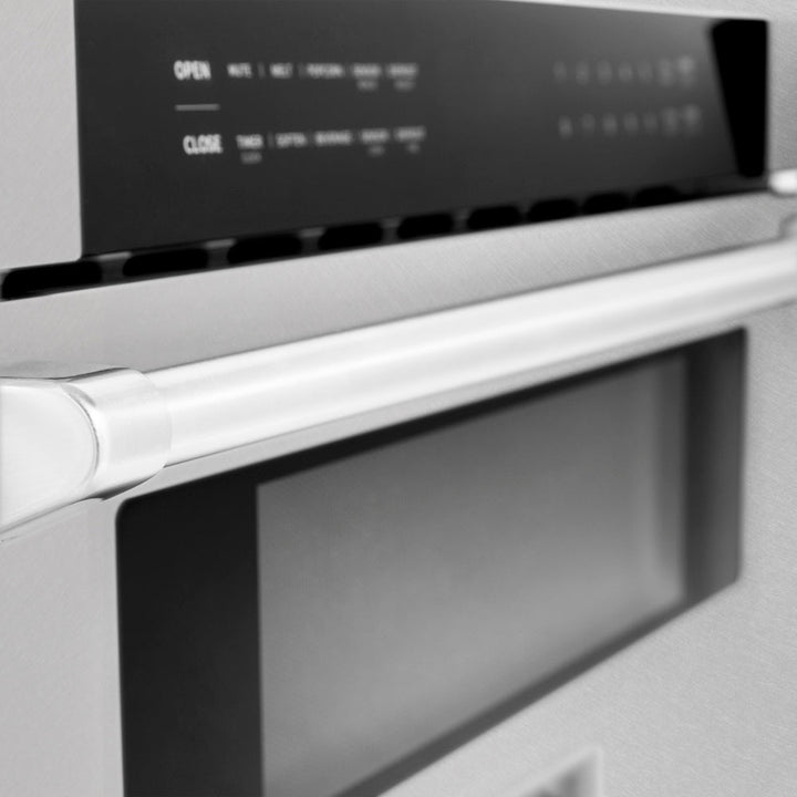 ZLINE 30 in 1.2 cu. ft. Built-in Microwave Drawer in Satin Stainless Steel (MWD-30-SS)