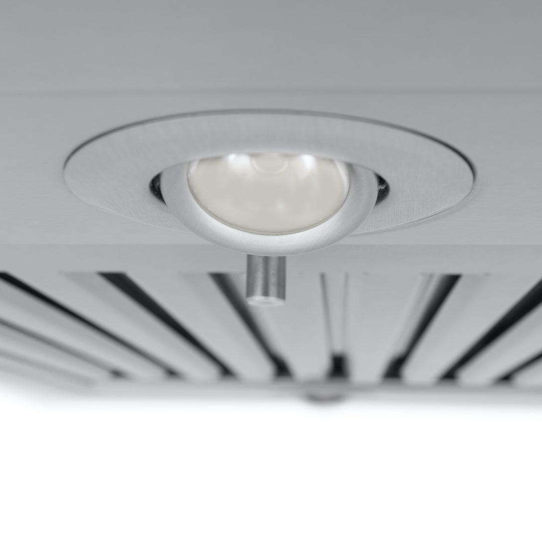 48" ZLINE CrownSound™Ducted Vent Island Mount Range Hood in Stainless Steel with Built-in Bluetooth Speakers (GL2iCRN-BT-48)