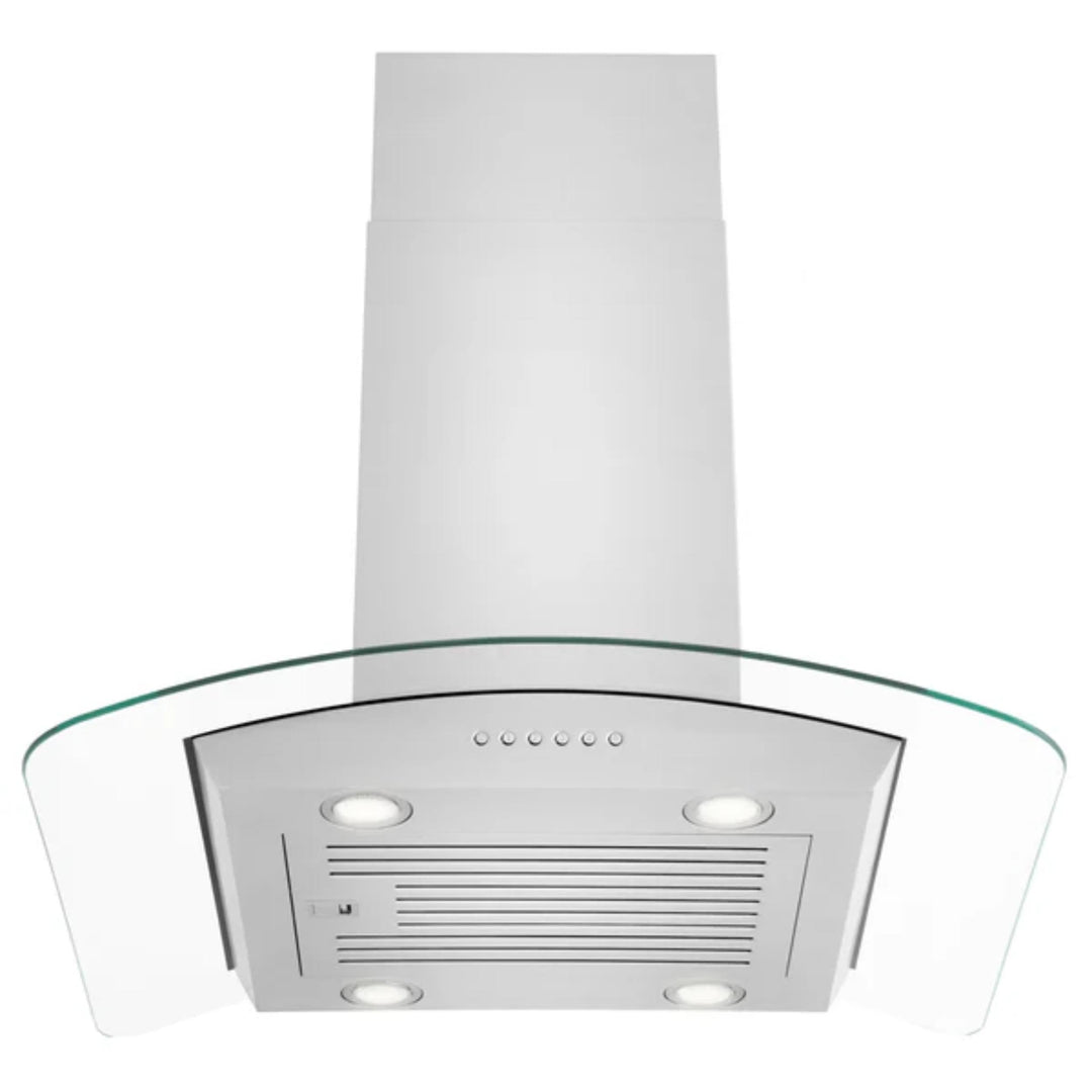 ZLINE ALP70IS  400 CFM Convertible Island Mount Range Hood Stainless Steel