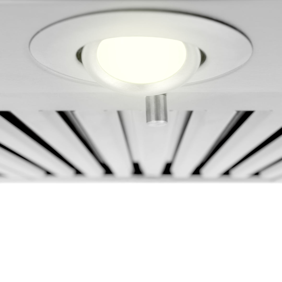 ZLINE 36" Convertible Vent Island Mount Range Hood in Stainless Steel (KE2i-36)