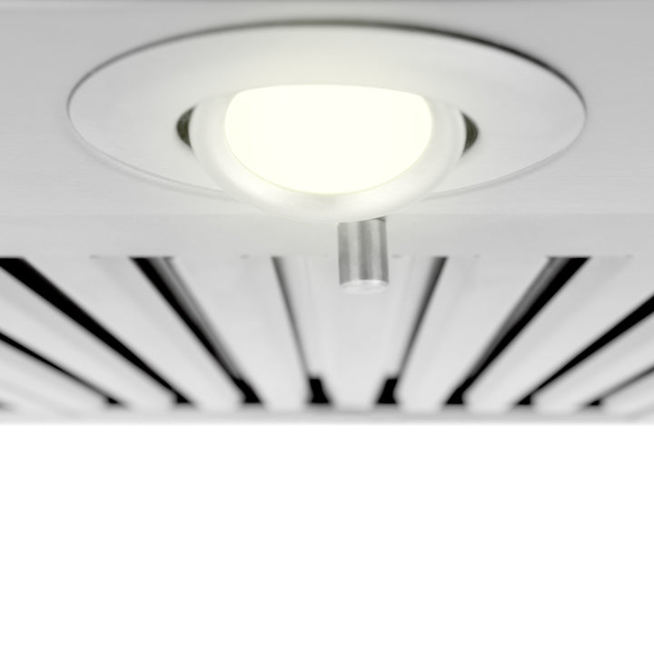 ZLINE 36" Convertible Vent Island Mount Range Hood in Stainless Steel (KE2i-36)