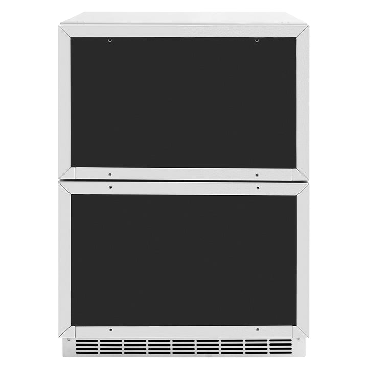 ZLINE 24" Touchstone 168 Can Outdoor-Rated Refrigerator Drawer with Panel Ready Doors, RDSPO-24