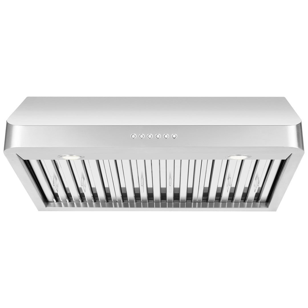 ZLINE 36”Alpine Series Ducted Under Cabinet Range Hood Stainless Steel