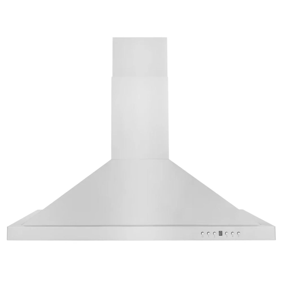 ZLINE Kitchen Package with Stainless Steel Rangetop and Convertible Range Hood (30", 36")