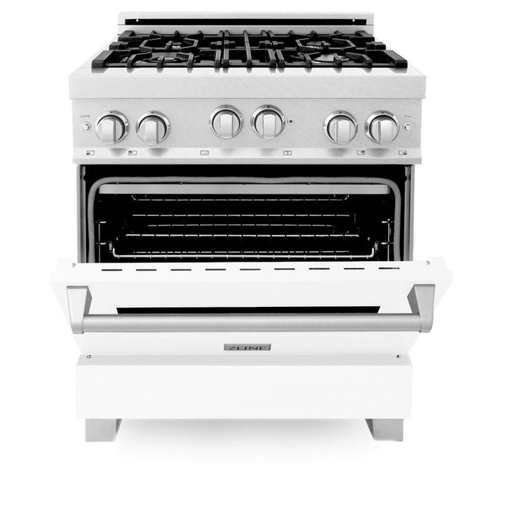 ZLINE 30" 2 Piece Autograph Edition Stainless Steel Range &amp; Range Hood