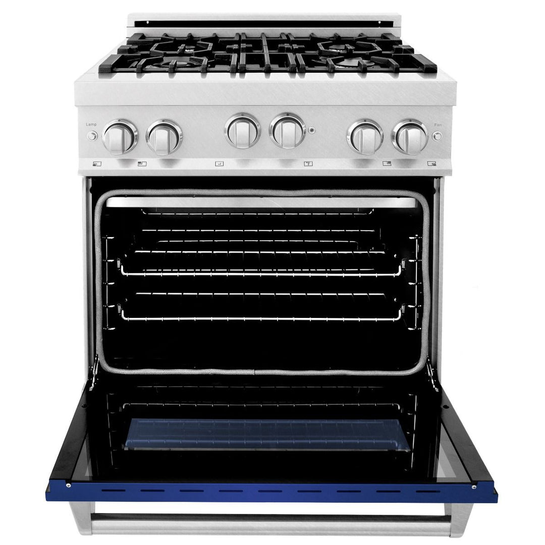 ZLINE 30" 4.0 cu. ft. Range Gas Stove Oven in DuraSnow Stainless Steel