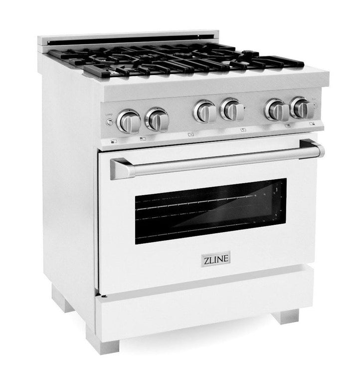 ZLINE 30" 2 Piece Autograph Edition Stainless Steel Range &amp; Range Hood
