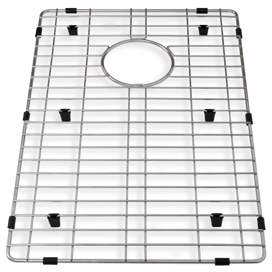 ZLINE 33 in. Garmisch Undermount Single Bowl Stainless Steel Kitchen Sink with Bottom Grid and Accessories (SLS-43)