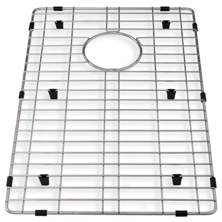 ZLINE 33 in. Garmisch Undermount Single Bowl Stainless Steel Kitchen Sink with Bottom Grid and Accessories (SLS-43)