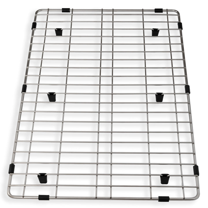 ZLINE 33 in. Garmisch Undermount Single Bowl Stainless Steel Kitchen Sink with Bottom Grid and Accessories (SLS-43)