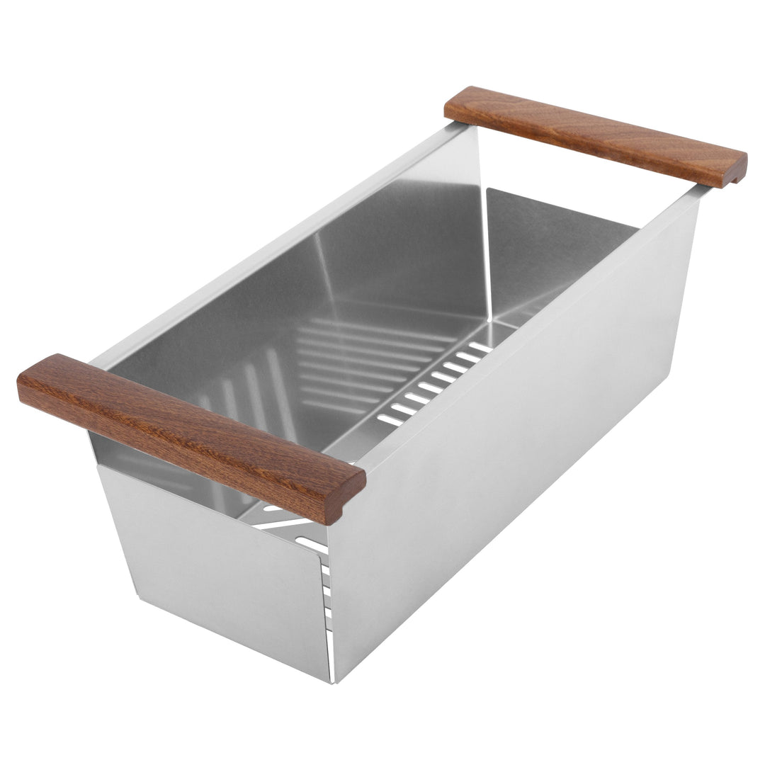 ZLINE 45 in. Garmisch Undermount Single Bowl Stainless Steel Kitchen Sink with Bottom Grid and Accessories, SLS-45