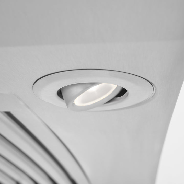 ZLINE 48" Convertible Vent Convertible Vent Wall Mount Range Hood in Stainless Steel &amp; Glass (KN4-48)
