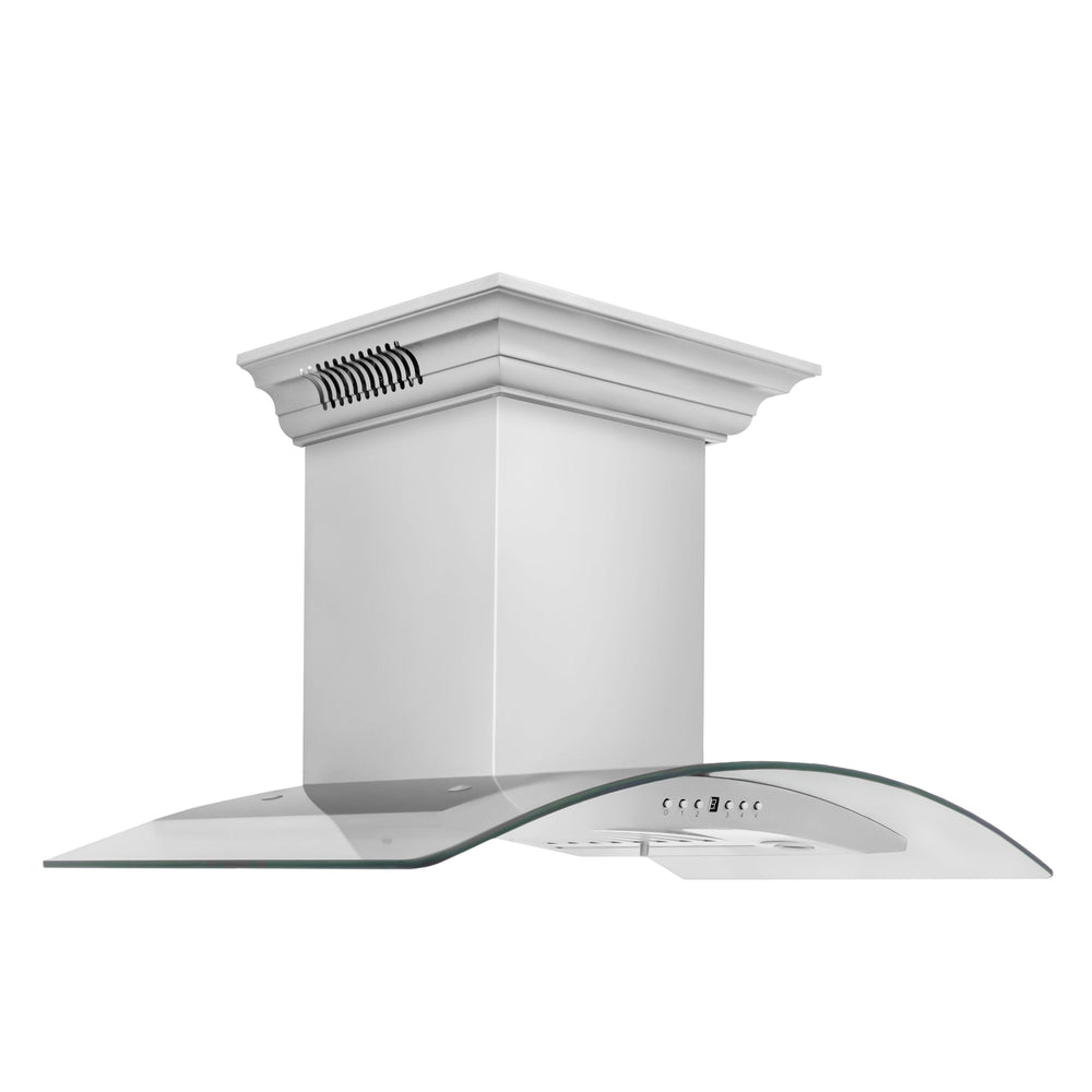 ZLINE 24” Wall Mount Range Hood in Stainless Steel Built-in CrownSound