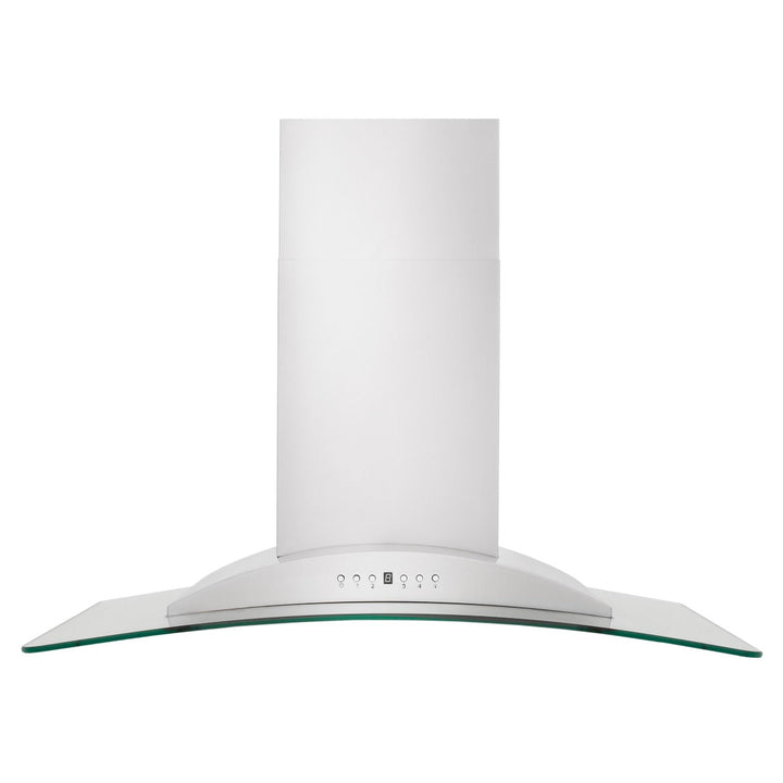 ZLINE 30 in. Convertible Vent Wall Mount Range Hood in Stainless Steel & Glass, KN-30