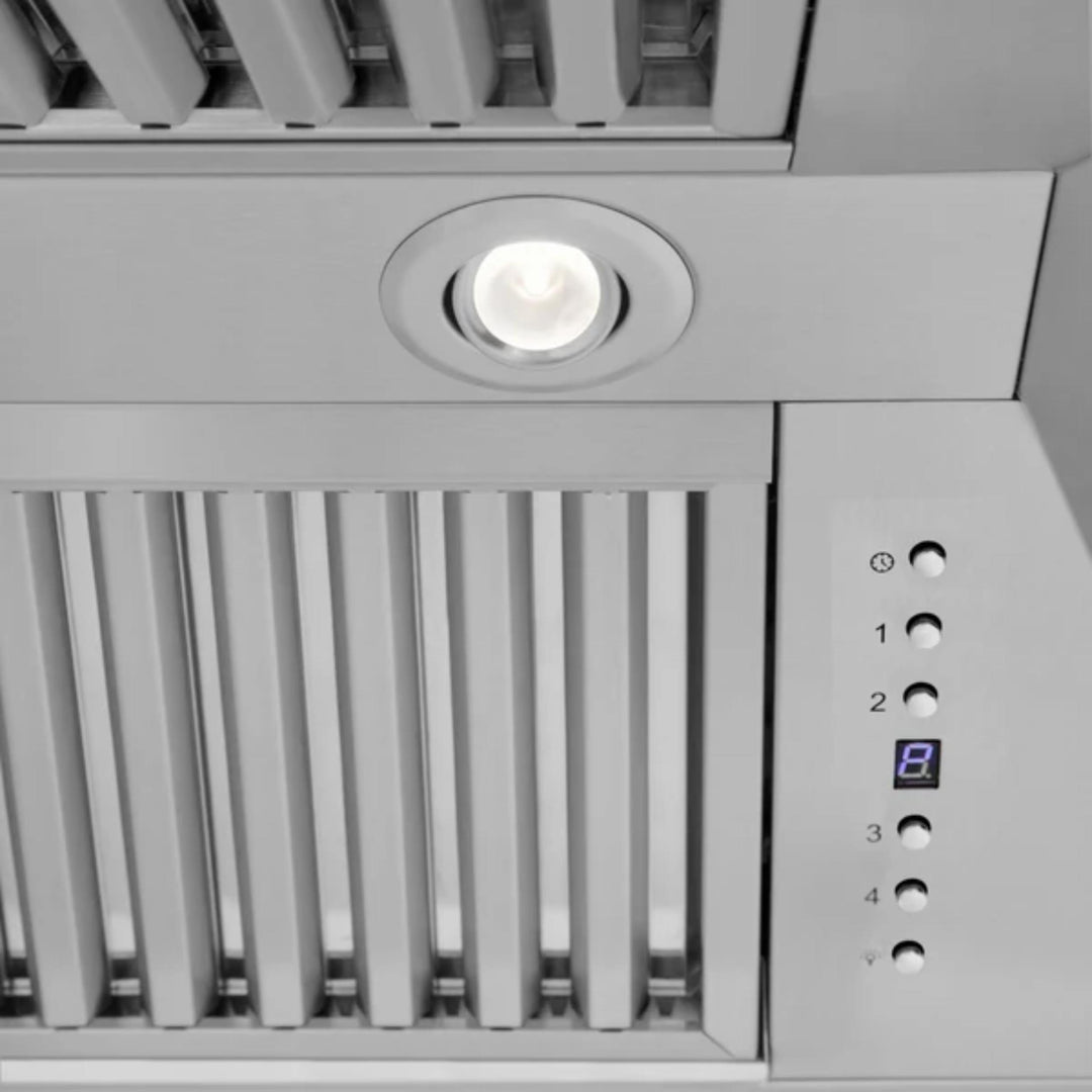 ZLINE 597 Series Professional Wall Mount Range Hood with 430 Stainless Steel in Stainless Steel Finish