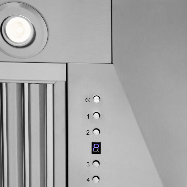 ZLINE 36 in. Professional Convertible Vent Wall Mount Range Hood in Stainless Steel, Open Box-Excellent Condition