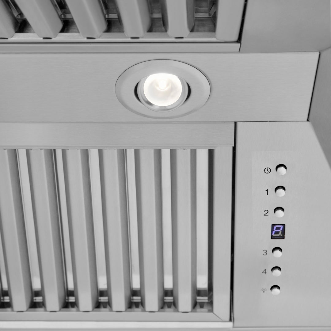 ZLINE 36 in. Professional Convertible Vent Wall Mount Range Hood in Stainless Steel, Open Box-Excellent Condition