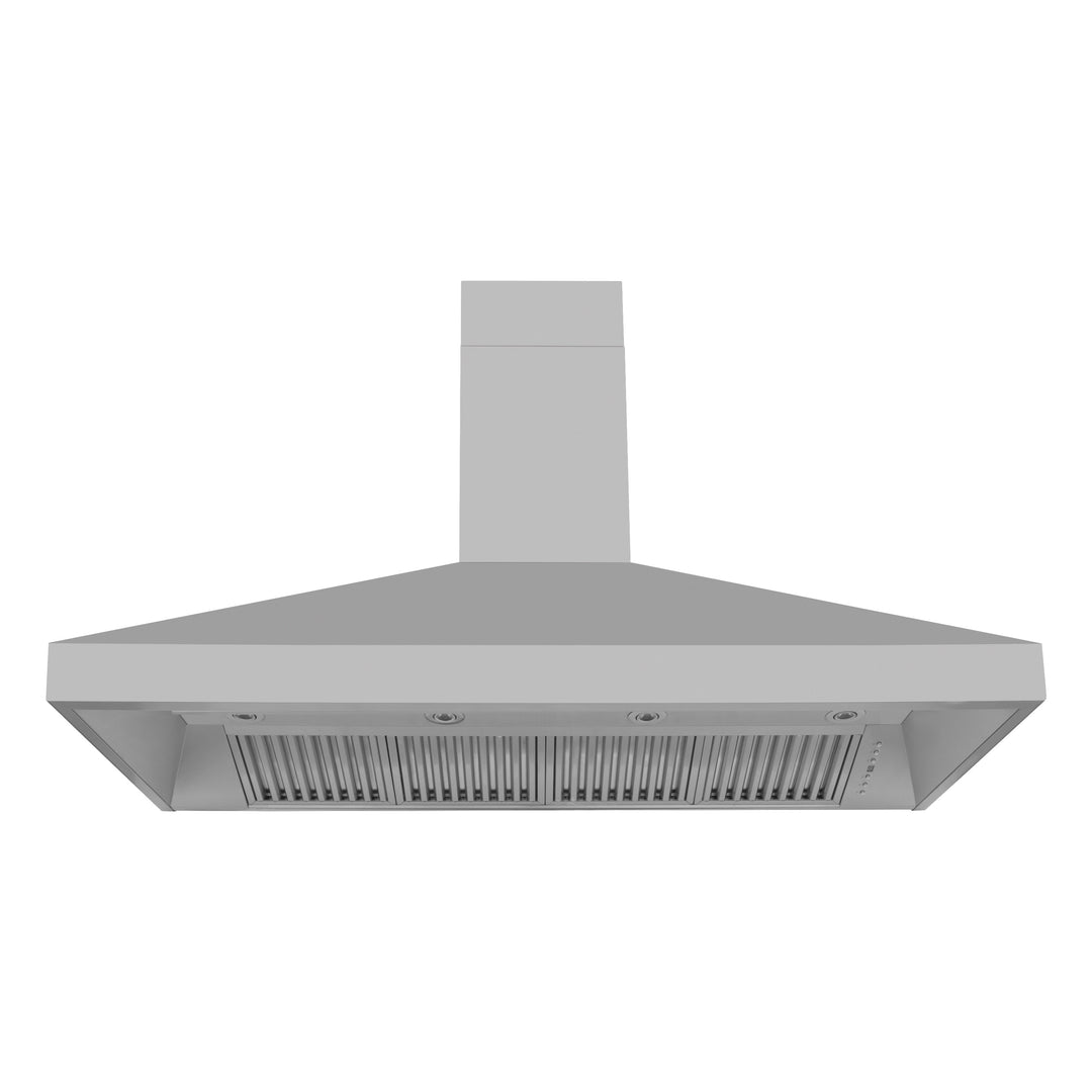 ZLINE 60" Professional Convertible Vent Wall Mount Range Hood in Stainless Steel (597-60)
