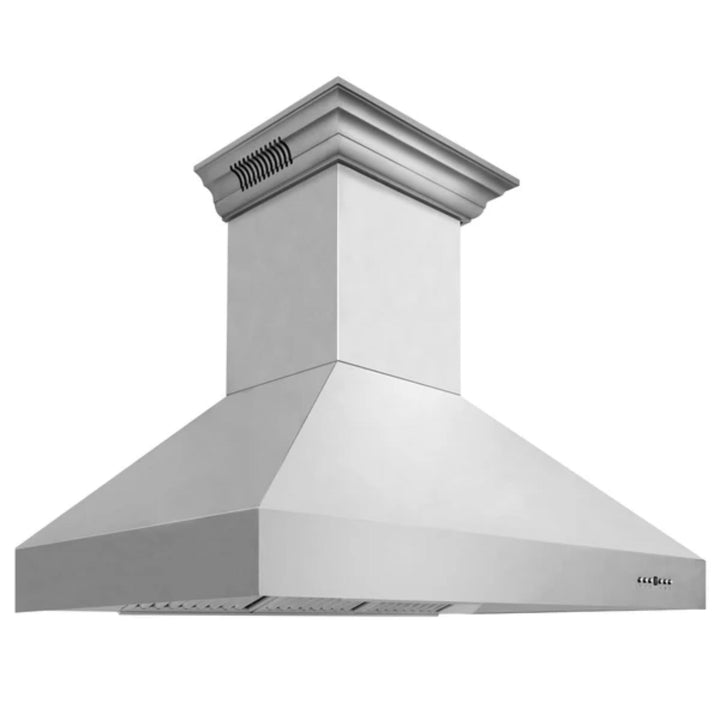 ZLINE 667CRN-BT Series Wall Mount Range Hood with Bluetooth Speakers.