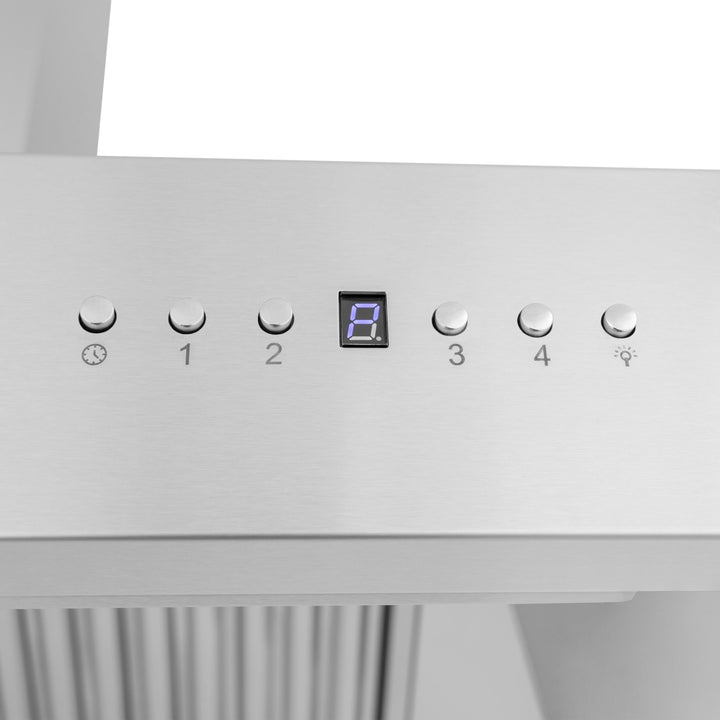 ZLINE 54" Professional Ducted Wall Mount Range Hood in Stainless Steel (697-54)