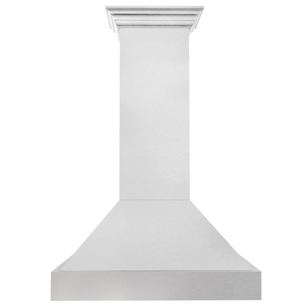 ZLINE 36 in. Kitchen Package with Satin Stainless Steel Dual Fuel Range and Convertible Vent Range Hood (2KP-RASSNRH36)