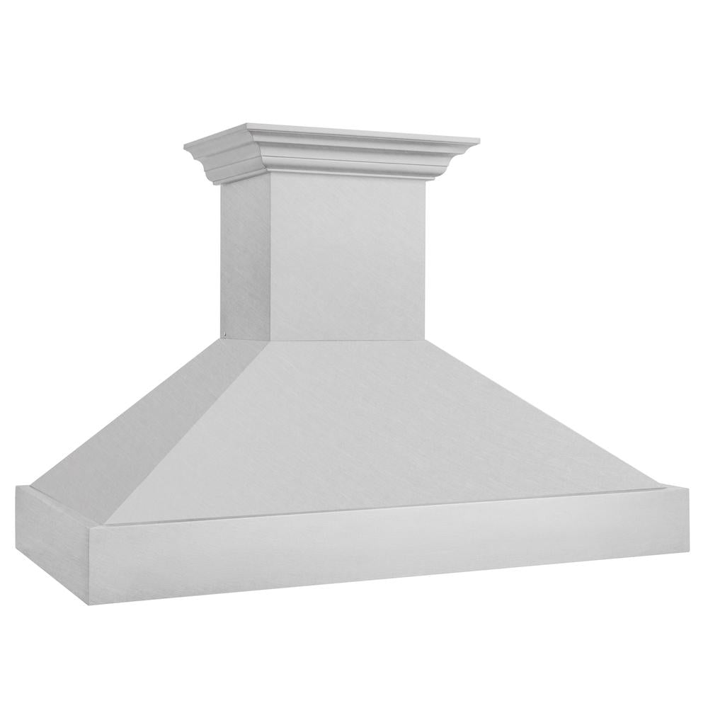 ZLINE 48 in. Kitchen Package with Satin Stainless Steel Dual Fuel Range and Convertible Vent Range Hood (2KP-RASSNRH48)