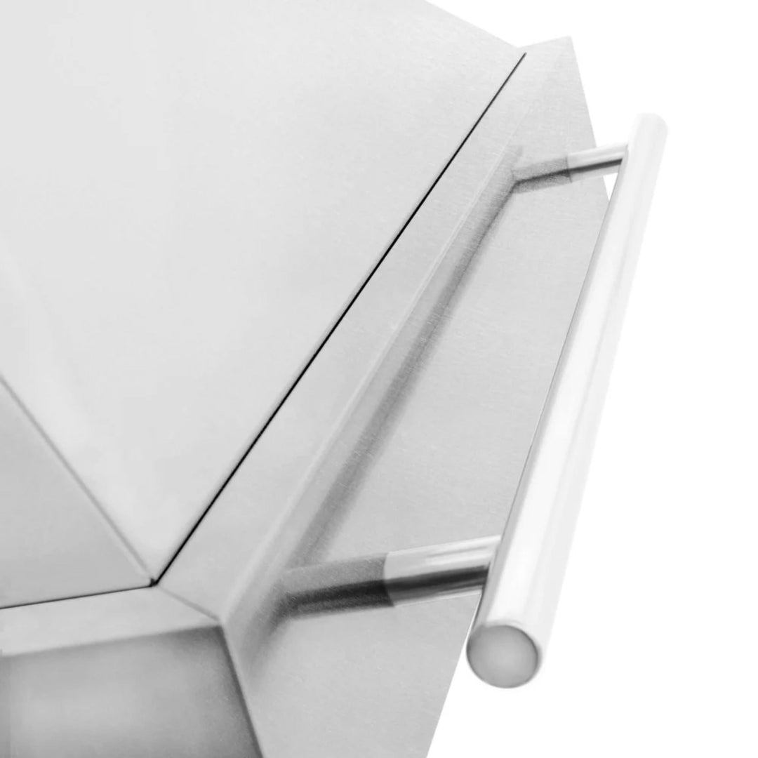 ZLINE 48" Wall Mount Range Hood with Satin Stainless Steel and Colored Shell