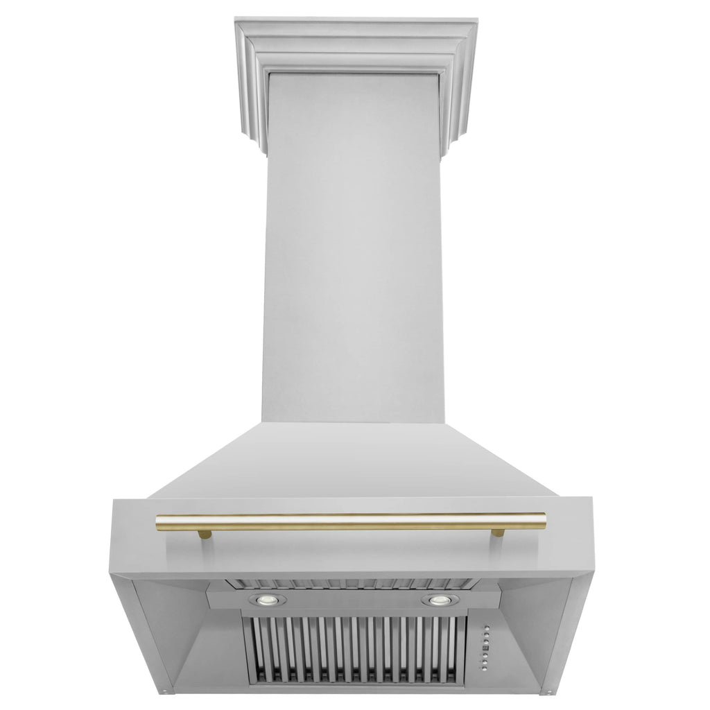 ZLINE 30" 4 Pcs Stainless Range, Range Hood, Dishwasher &amp; Refrigerator