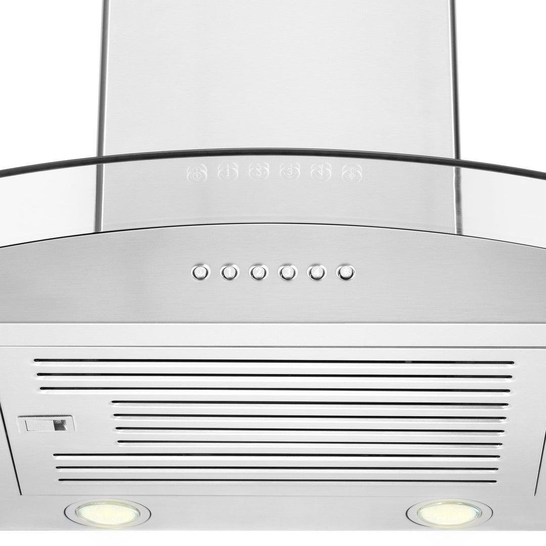 ZLINE 30” Alpine Series Ducted Wall Mount Range Hood Stainless Steel