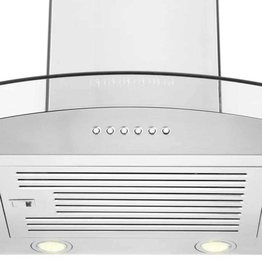ZLINE ALP70WL 36 Inch 400 CFM 4-Speed Stainless Steel Wall Mount Range Hood