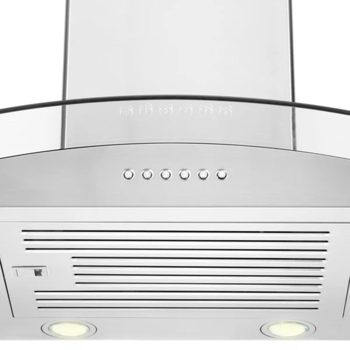 ZLINE ALP70WL 36 Inch 400 CFM 4-Speed Stainless Steel Wall Mount Range Hood