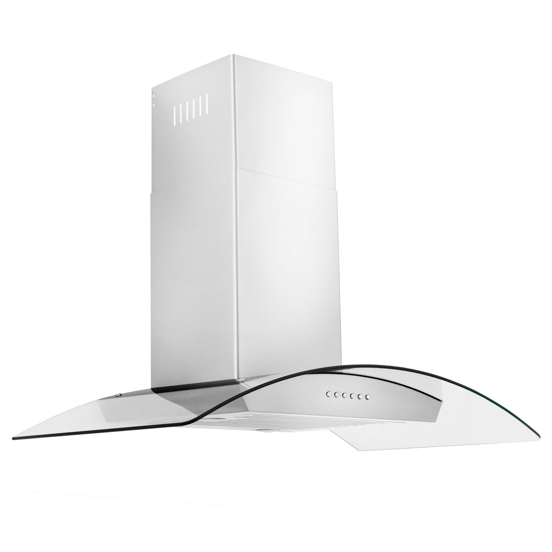 ZLINE 36 in. Alpine Series Professional Ducted Vent Wall Mount Range Hood in Stainless Steel, ALP70WL-36