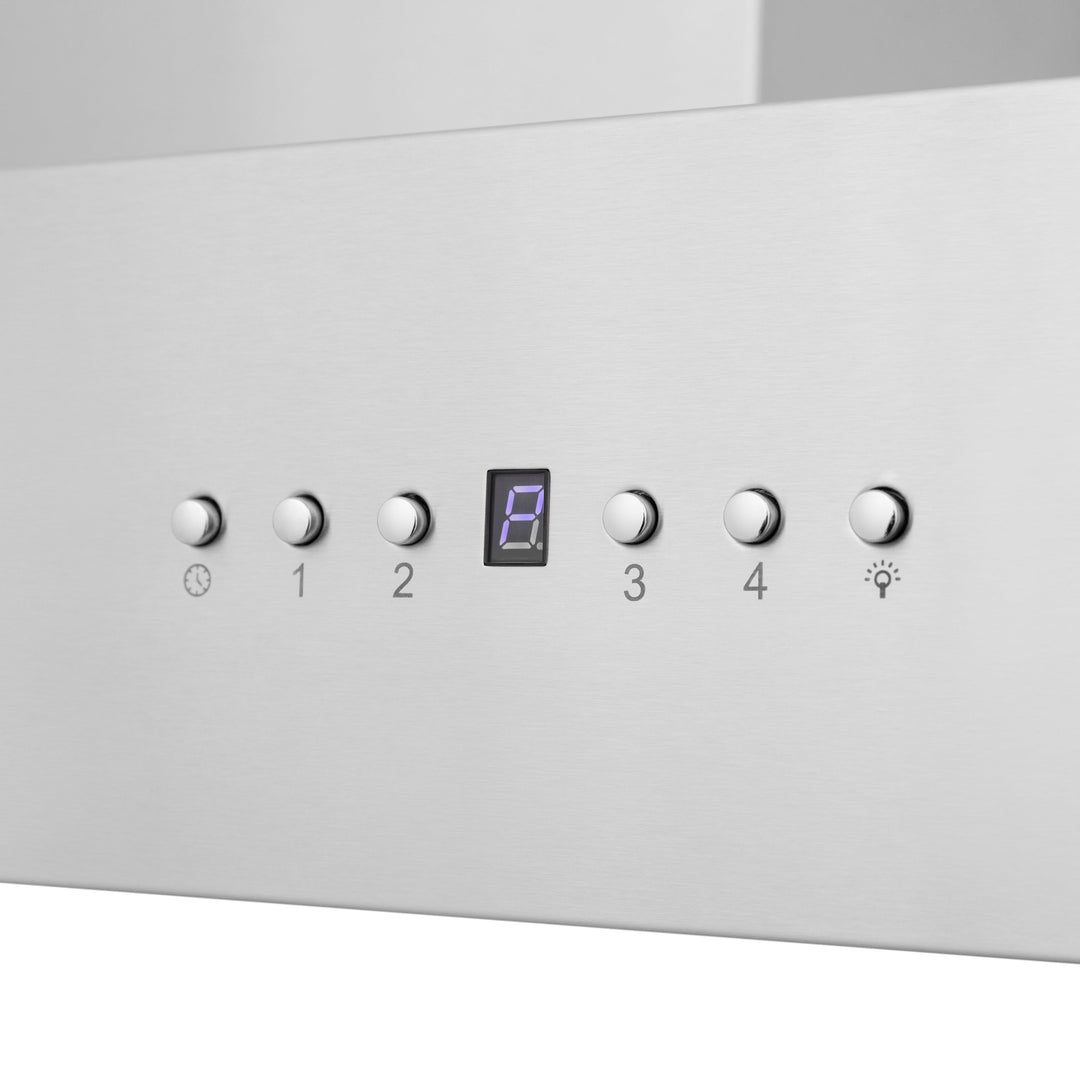 ZLINE 30" Convertible Professional Wall Mount Range Hood in Stainless Steel (KECOM-30)