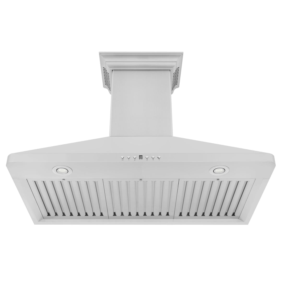 ZLINE 30" Wall Mount Range Hood Stainless Steel Built-in CrownSound