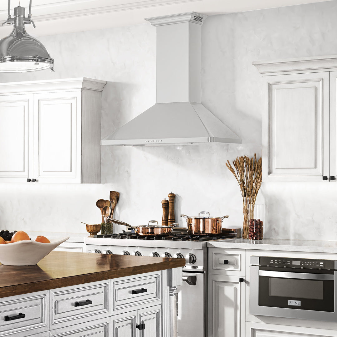 ZLINE 30" Wall Mount Range Hood Stainless Steel Built-in CrownSound