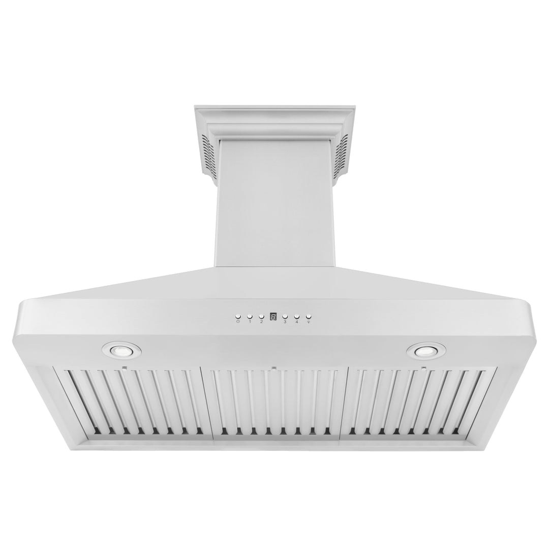 ZLINE 30” Wall Mount Range Hood W/ Built-in CrownSound in Stainless