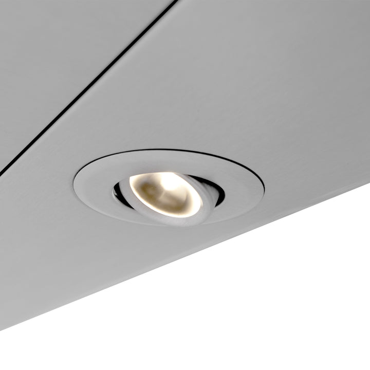 48" ZLINE CrownSound™Ducted Vent Wall Mount Range Hood in Stainless Steel with Built-in Bluetooth Speakers (KL3CRN-BT-48)