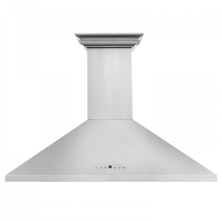 ZLINE 30 in. Stainless Steel Wall Range Hood with Built-in CrownSound® Bluetooth Speakers, KL2CRN-BT-30