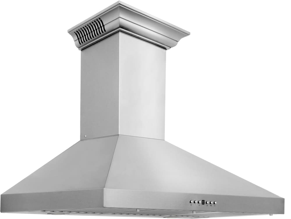 ZLINE 30" Wall Mount Range Hood with 4-Speed 400 CFM Motor W/Built-in CrownSound Bluetooth Speakers