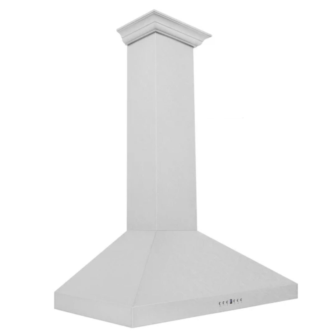 ZLINE Designer 8KL3S Series Satin Stainless Steel Island Mount Range Hood