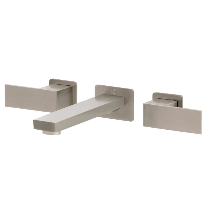 ZLINE Wall Mount Bathroom Faucet in Brushed Nickel (BLS-BFW-BN)