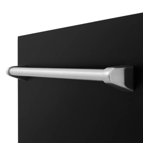 ZLINE 18" Compact Top Control Dishwasher Panel Ready Black Matte