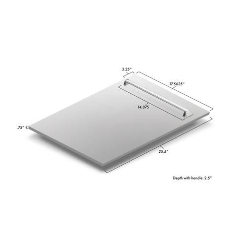 ZLINE 18" Compact Top Control Dishwasher Panel Ready Stainless Steel
