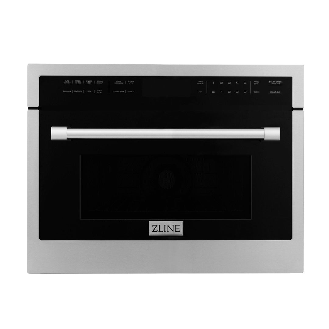 ZLINE 24" Built-in Convection Microwave Oven in SS Speed/Sensor Cooking