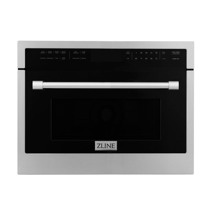 ZLINE 24" Built-in Convection Microwave Oven in SS Speed/Sensor Cooking
