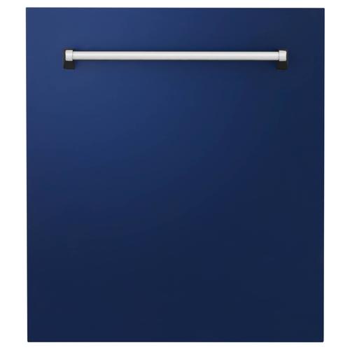 ZLINE 24" Top Control Tall Tub Dishwasher in Custom Panel Ready SS Tub