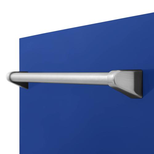 ZLINE 24" Top Control Dishwasher in Custom Panel Ready Blue Matte